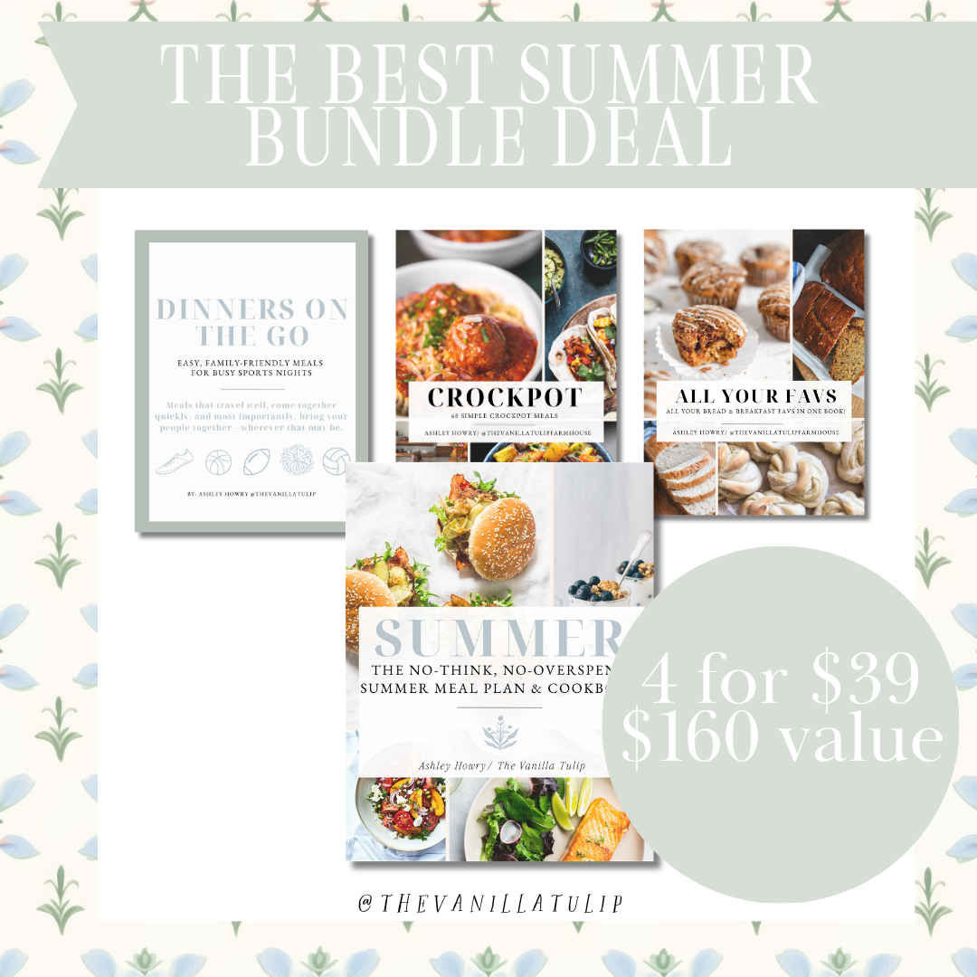 BEST SUMMER DEAL: My FOUR Go To Summer Books in ONE Bundle!  $120 value for $39