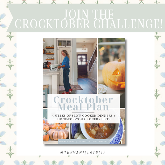Crocktober Meal Plan