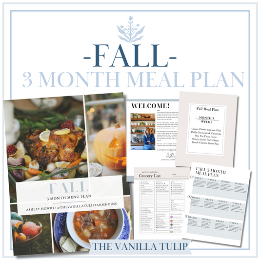 FALL 3 Month Meal Plan